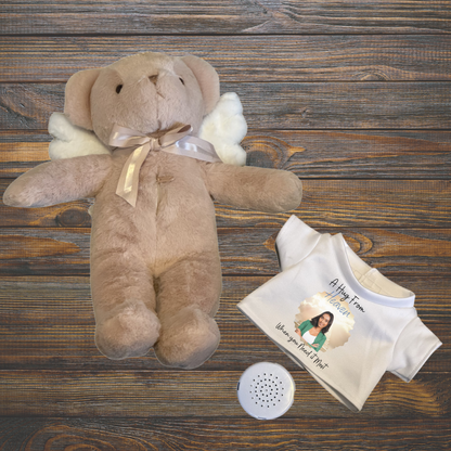 Memorial Angel Wing Teddy Bear - A Hug from Heaven