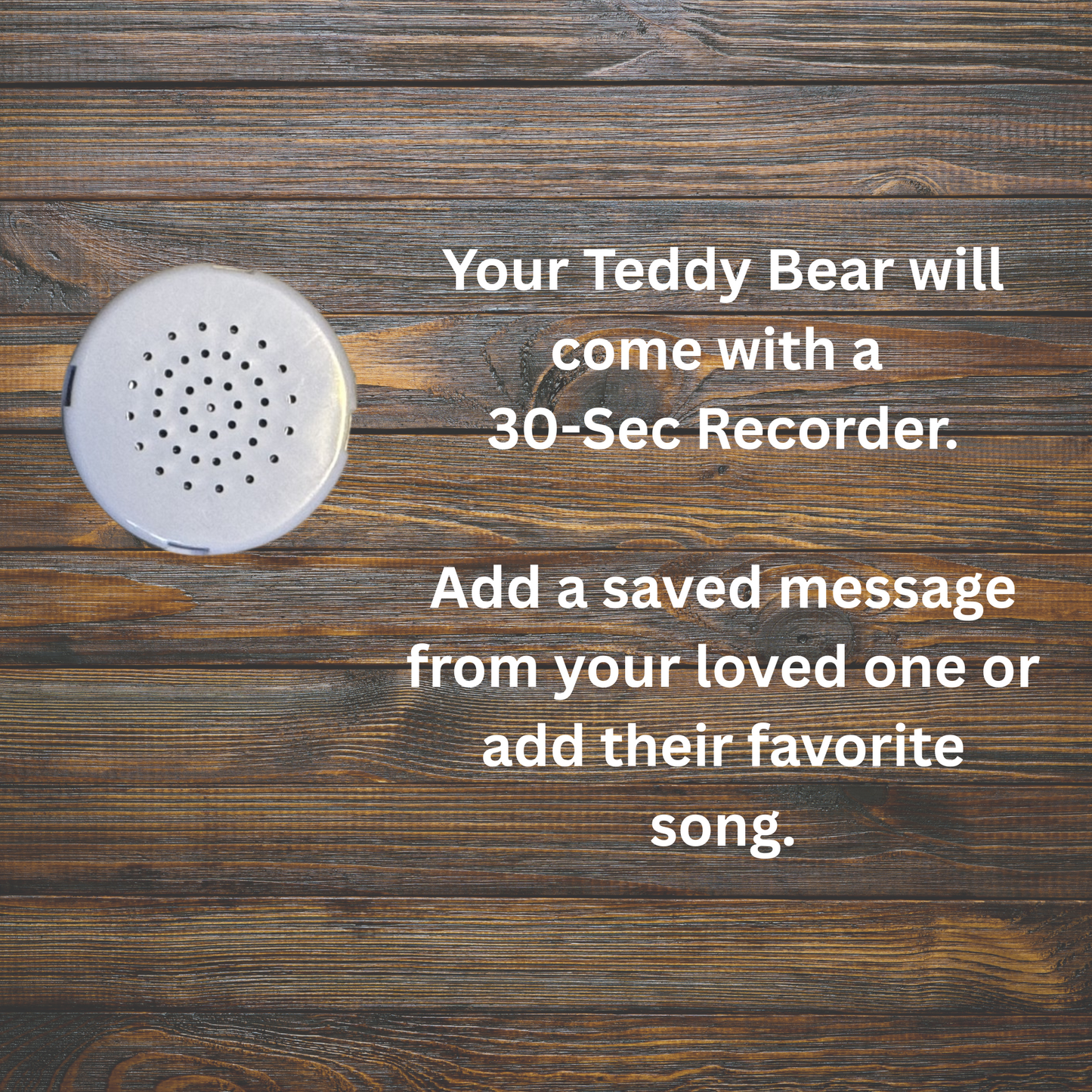 Memorial Angel Wing Teddy Bear - A Hug from Heaven