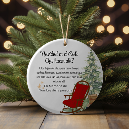 I’m in Heaven for Christmas Memorial Ornament